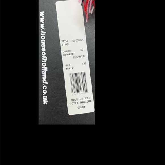 Marc Jacobs (Bookmarc) X House of Holland scarf: “Book F-cking Marc” - Picture 7 of 7